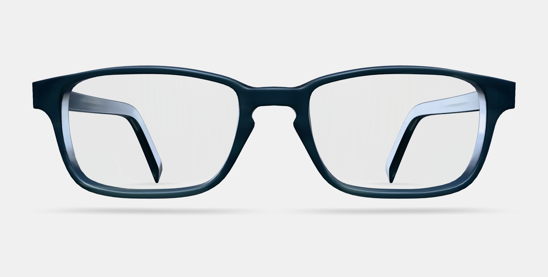 Hardy Eyeglasses in Striped Pacific 3D model_11