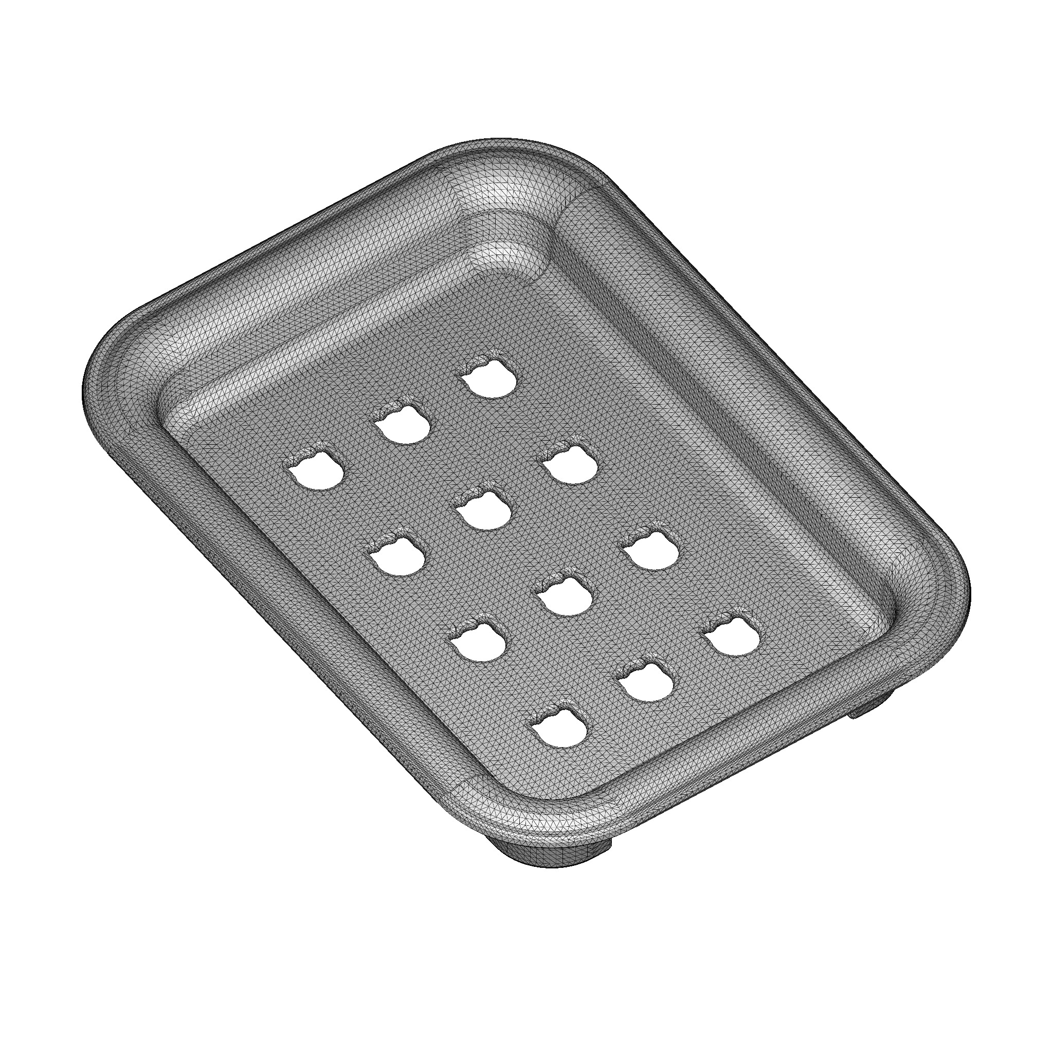 Premium Soap Holder 3D print model_4