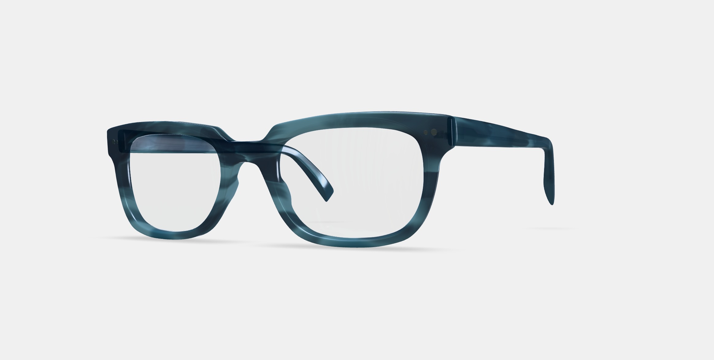 Dunbar Eyeglasses in Marine Slate 3D model_13