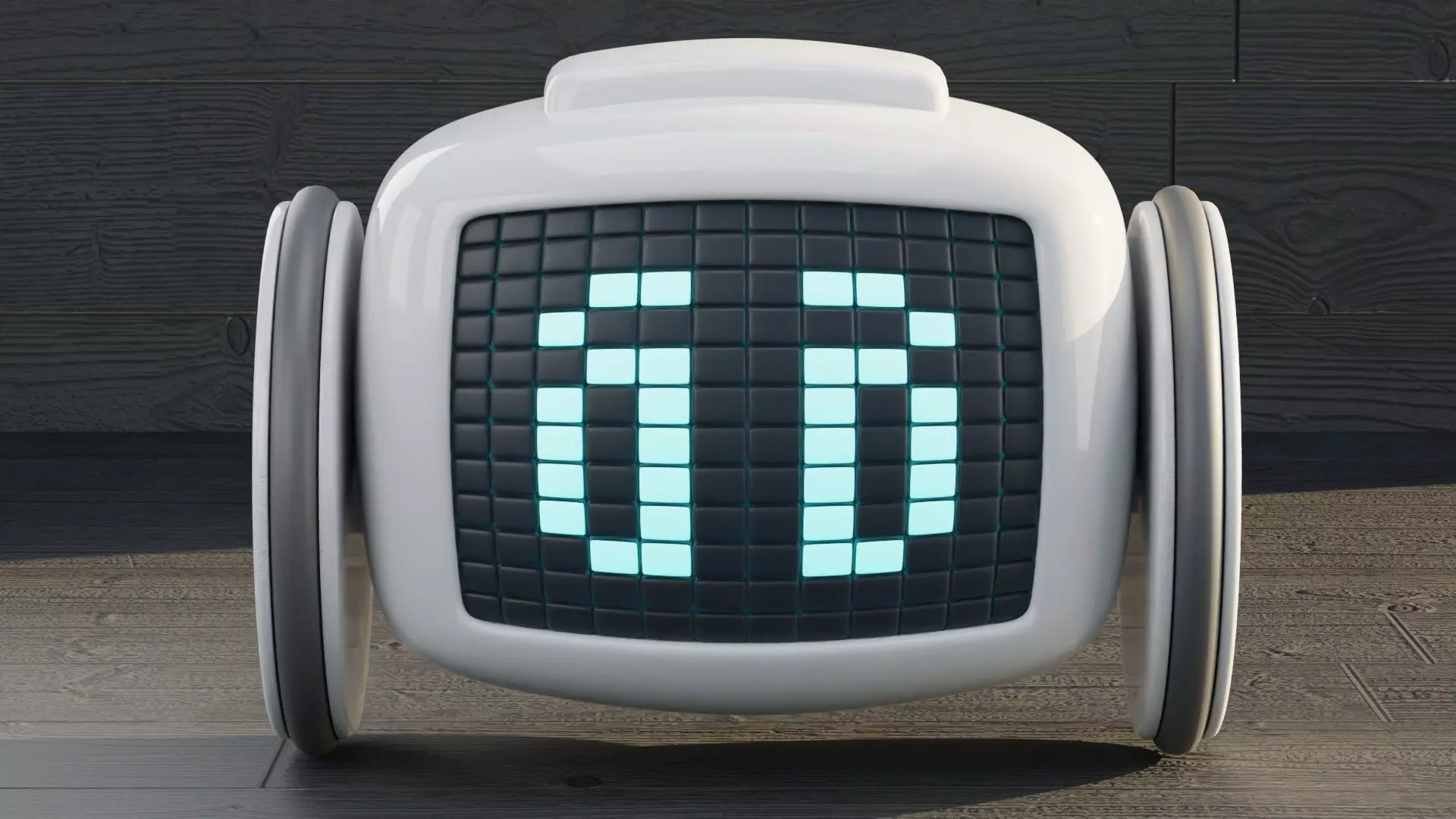 Cute Robot 3D model_0