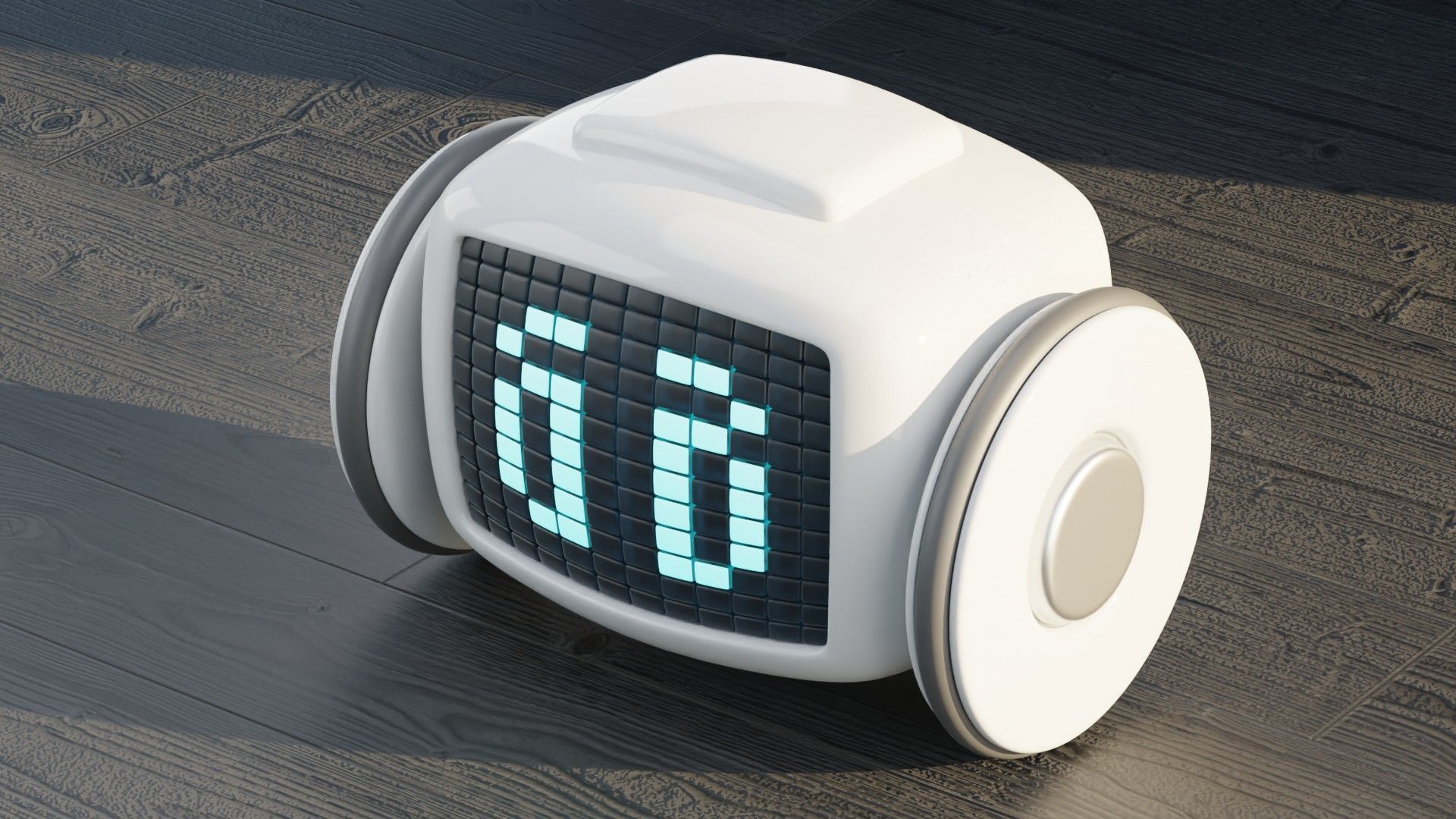 Cute Robot 3D model_1