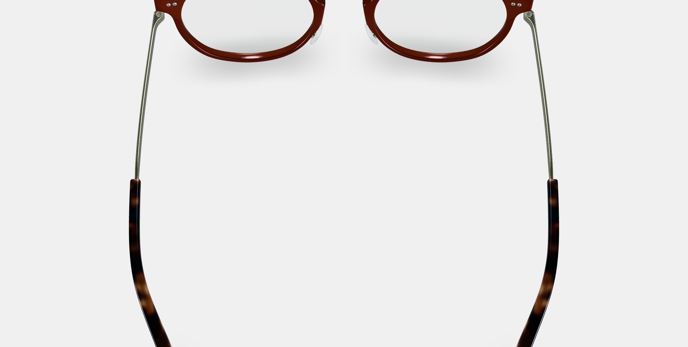 Jayla Eyeglasses in Russet Red with Riesling 3D model_9
