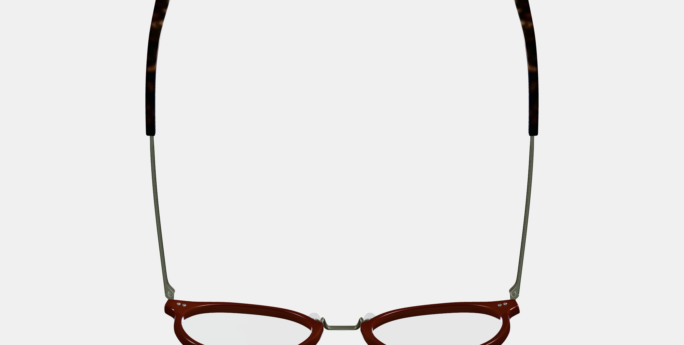Jayla Eyeglasses in Russet Red with Riesling 3D model_5
