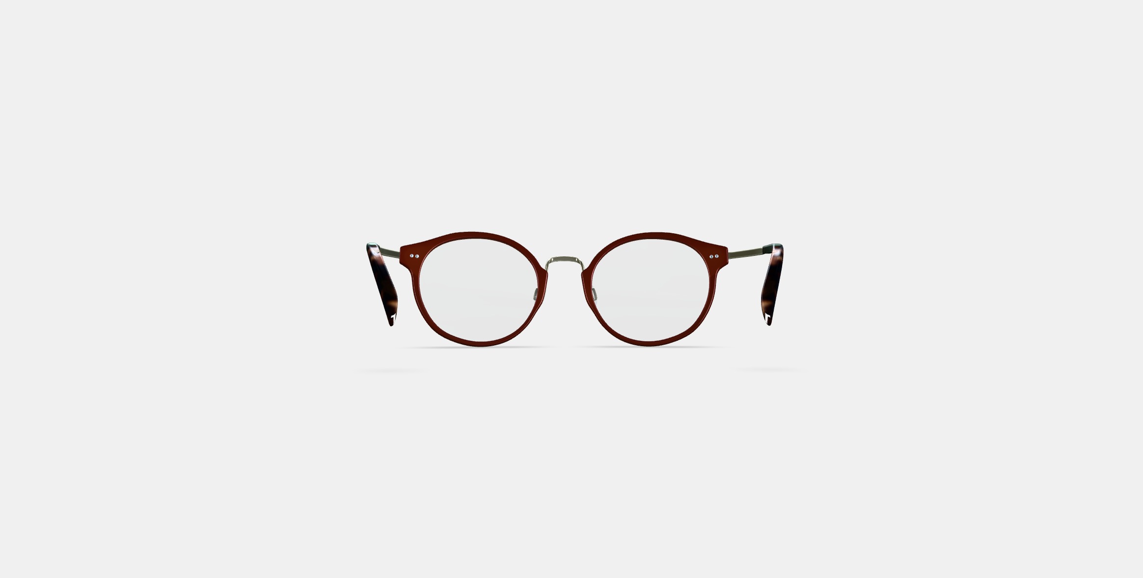 Jayla Eyeglasses in Russet Red with Riesling 3D model_10