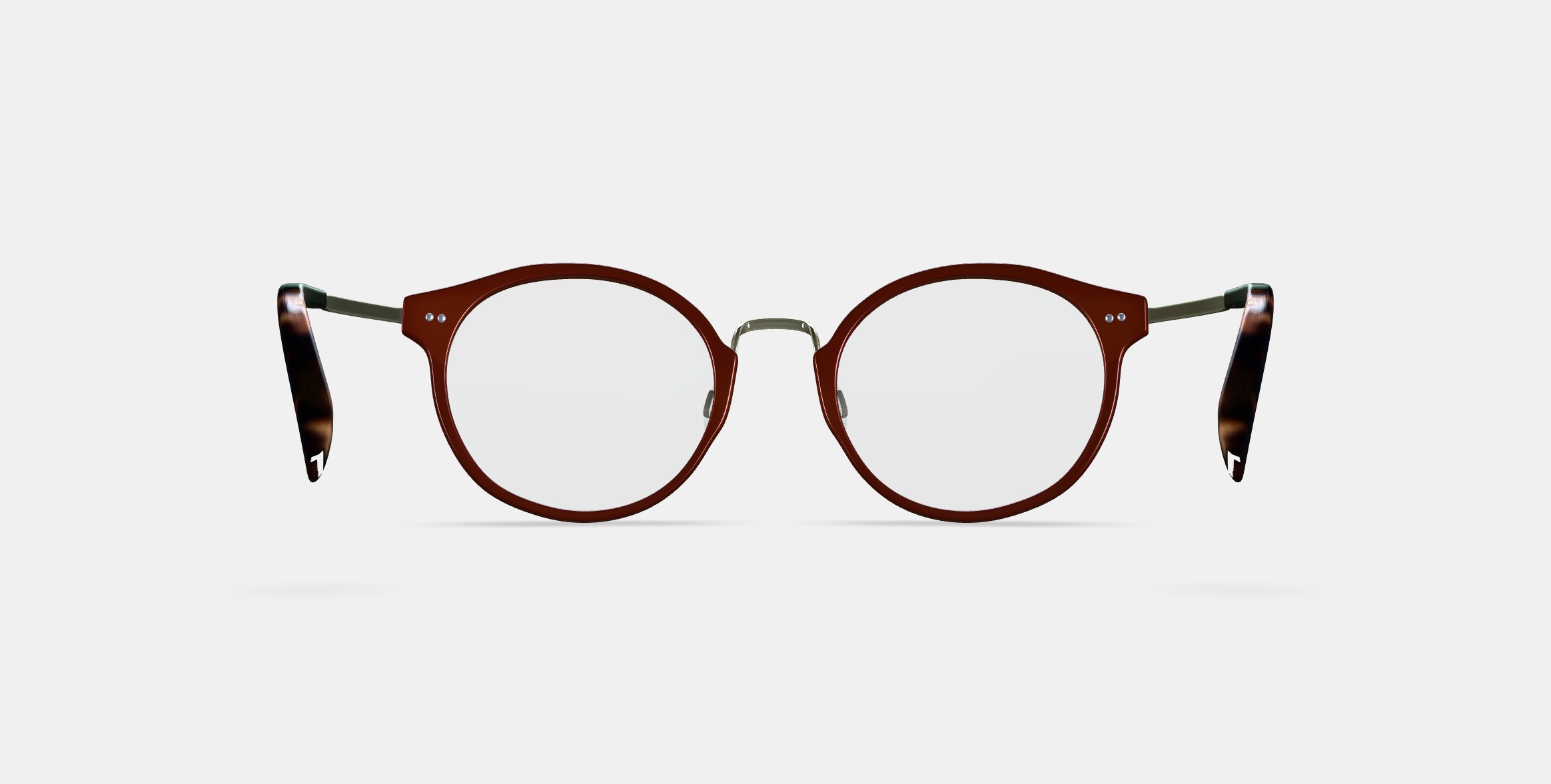 Jayla Eyeglasses in Russet Red with Riesling 3D model_14
