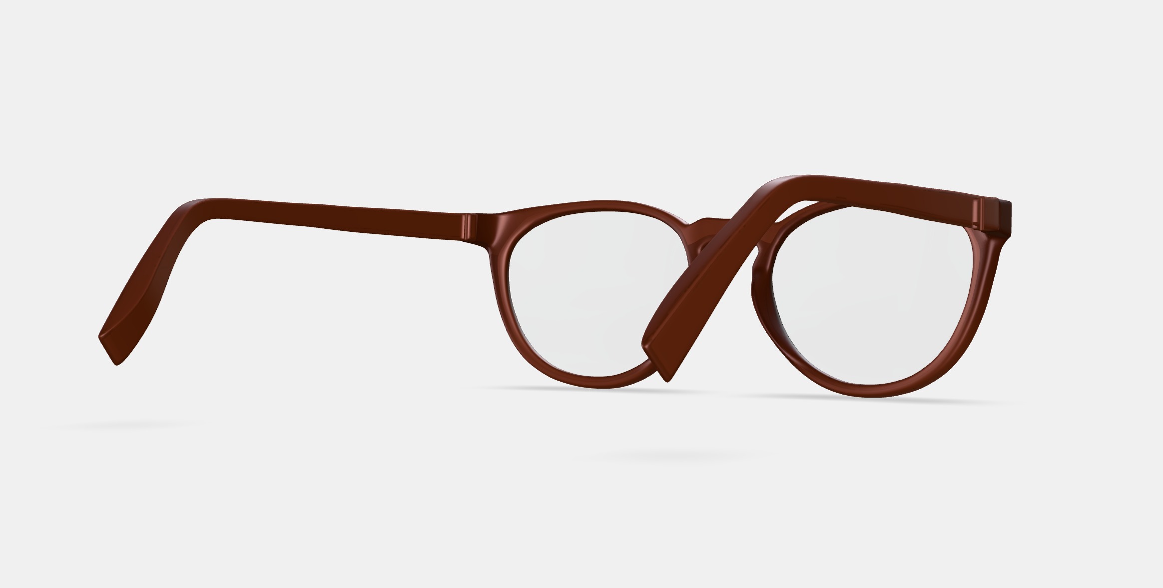 Amari Eyeglasses in Arabica Matte 3D model_5