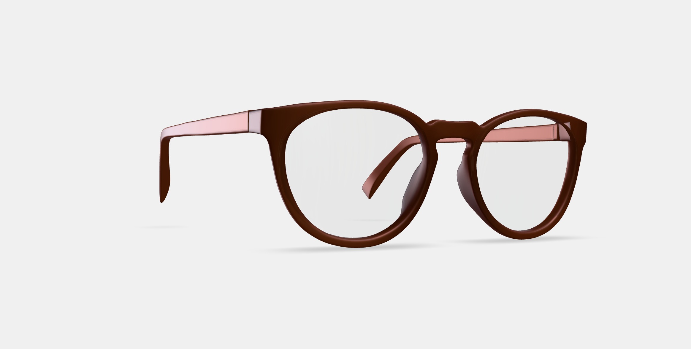 Amari Eyeglasses in Arabica Matte 3D model_10