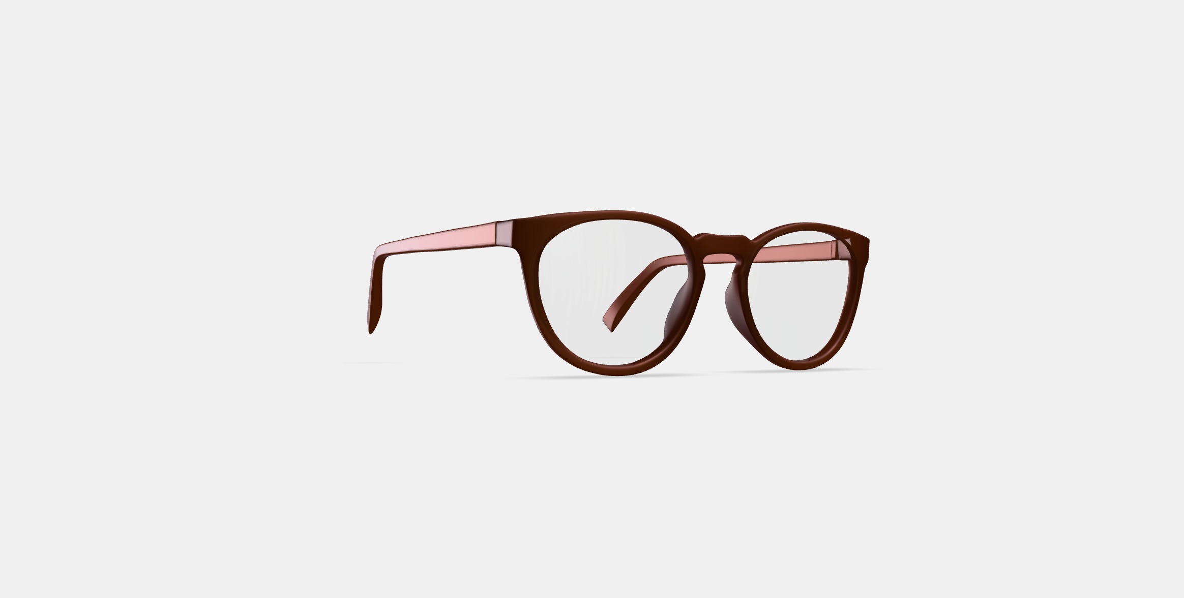 Amari Eyeglasses in Arabica Matte 3D model_2