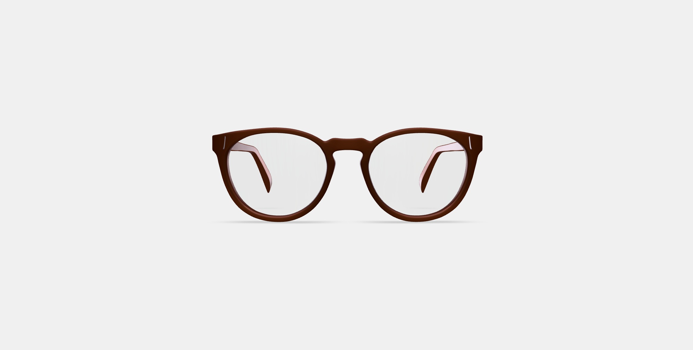 Amari Eyeglasses in Arabica Matte 3D model_9