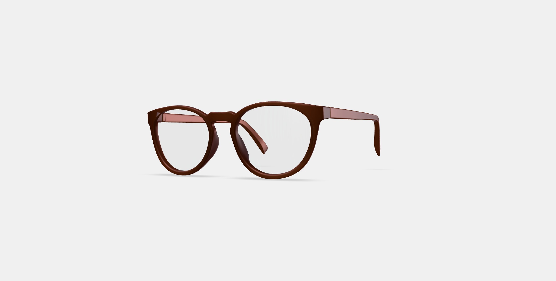 Amari Eyeglasses in Arabica Matte 3D model_12