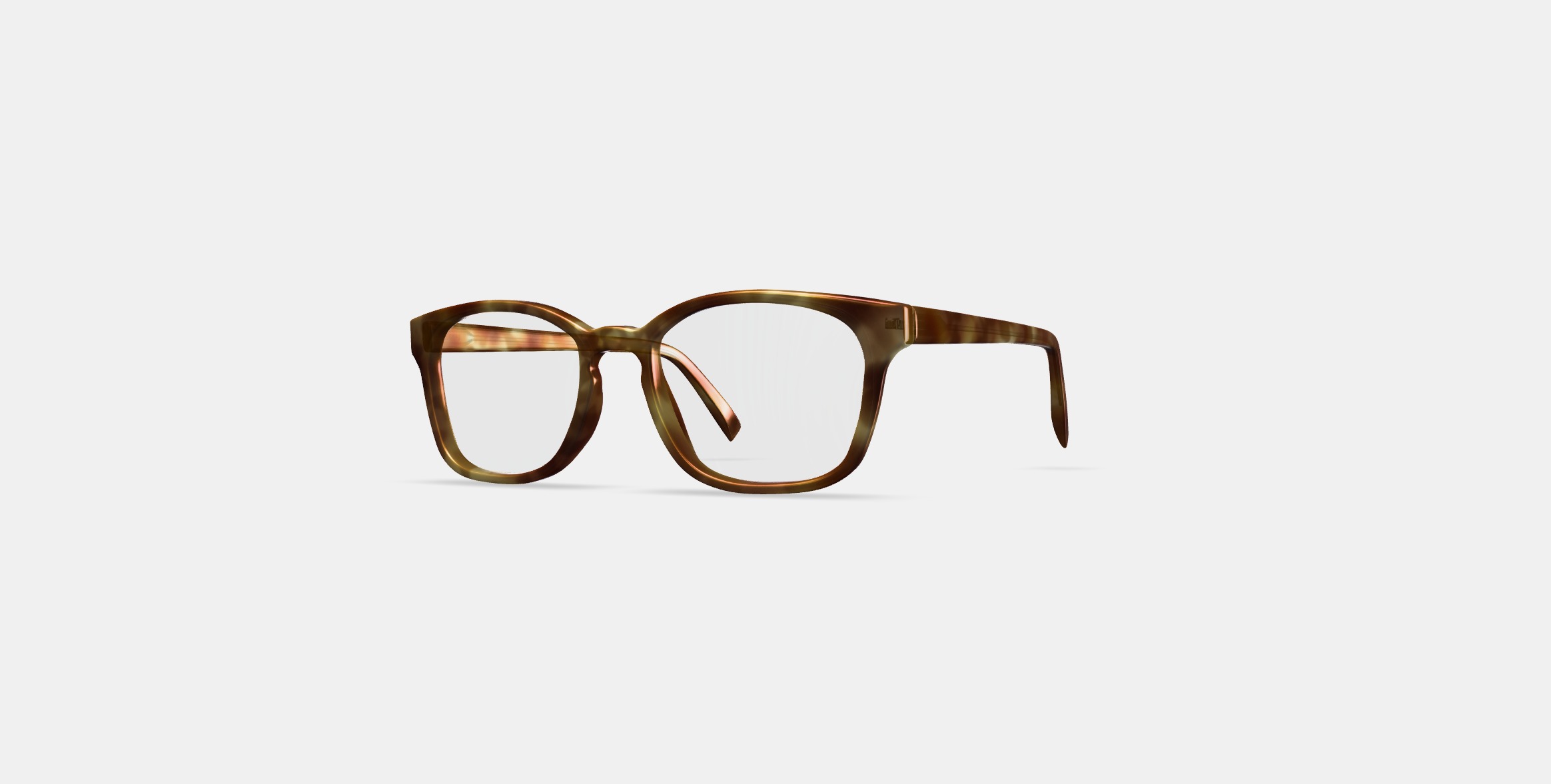 Hemmings Eyeglasses in Butterscotch Tortoise 3D model_11