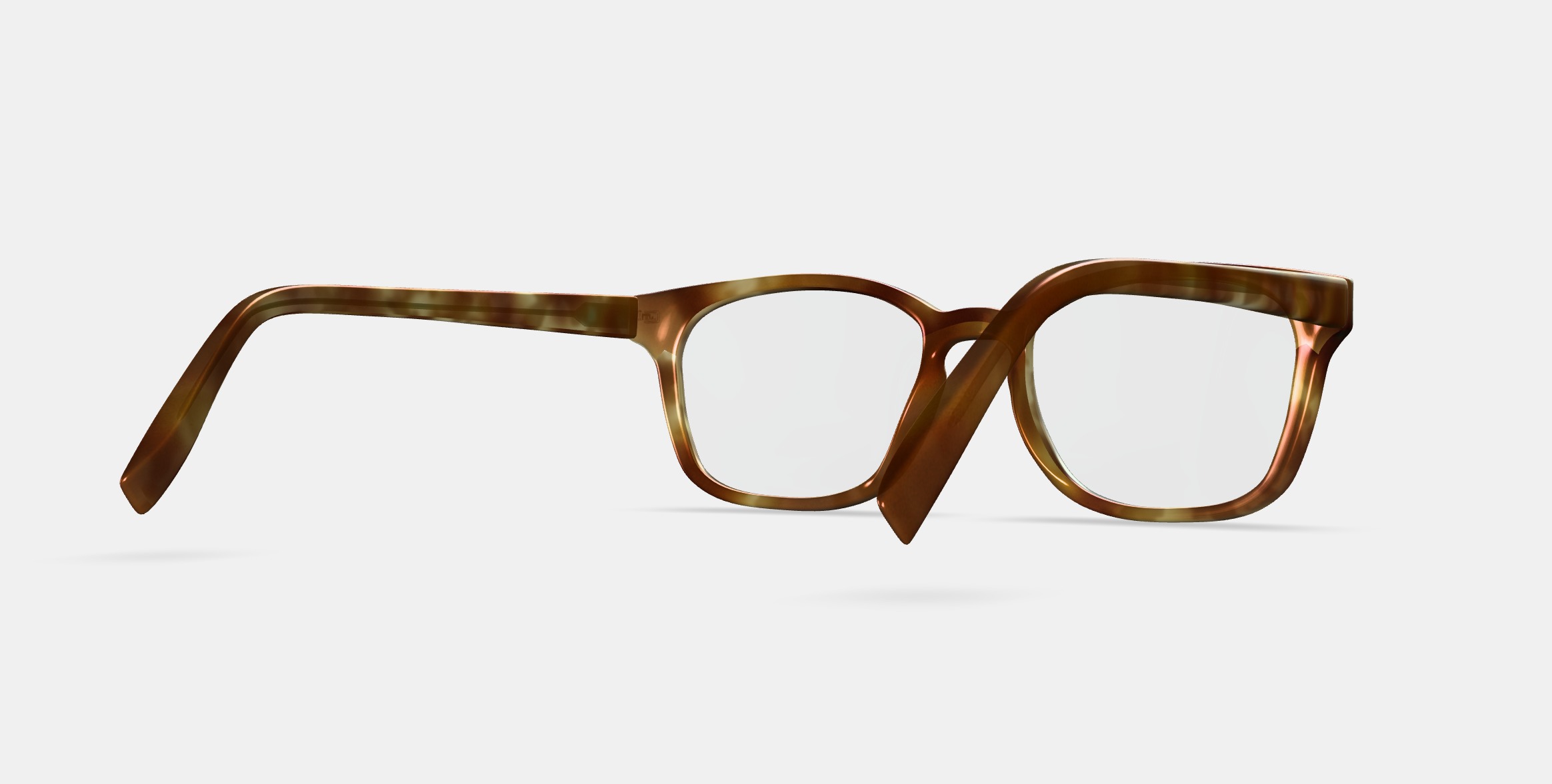 Hemmings Eyeglasses in Butterscotch Tortoise 3D model_4