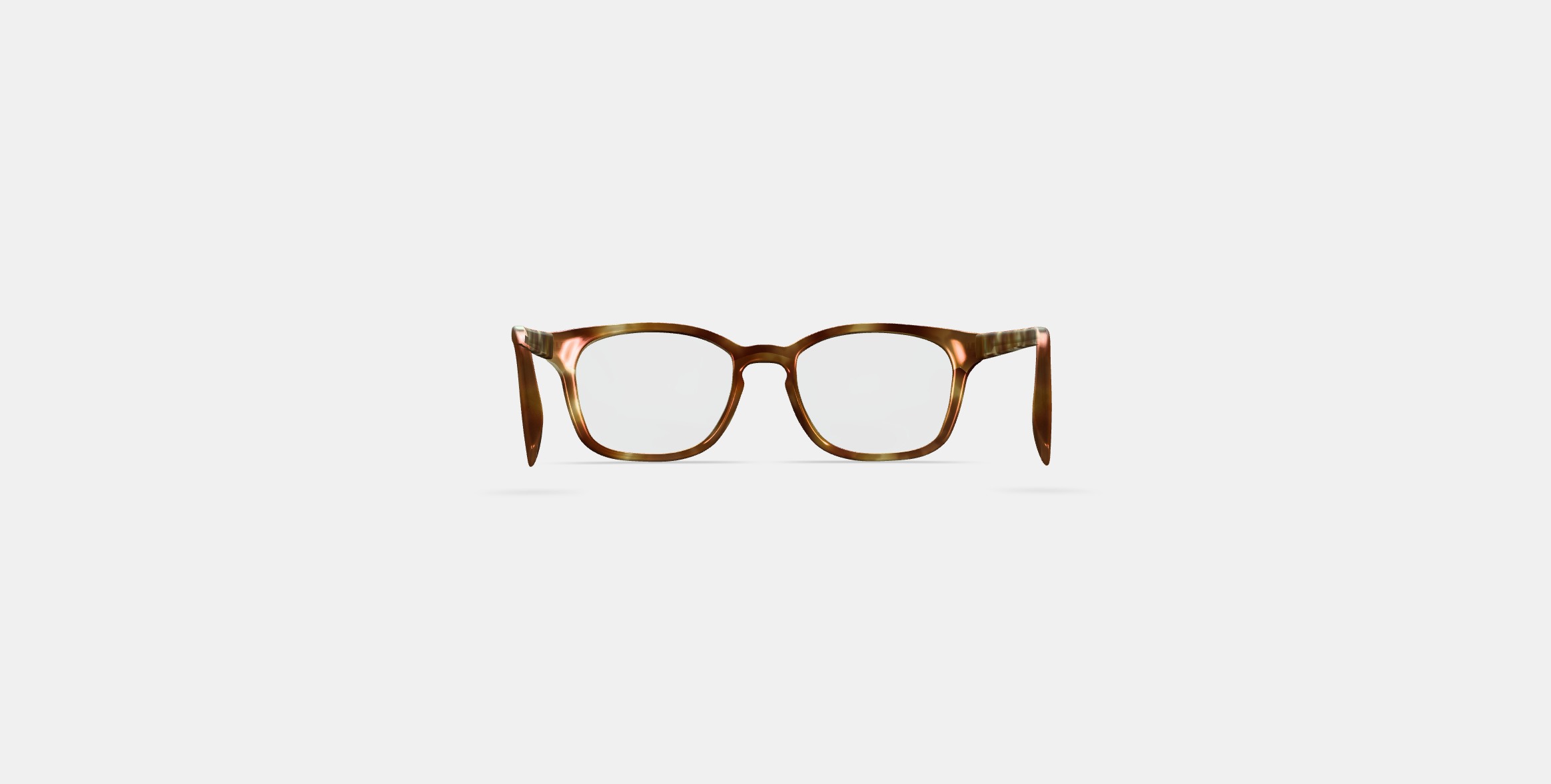 Hemmings Eyeglasses in Butterscotch Tortoise 3D model_12