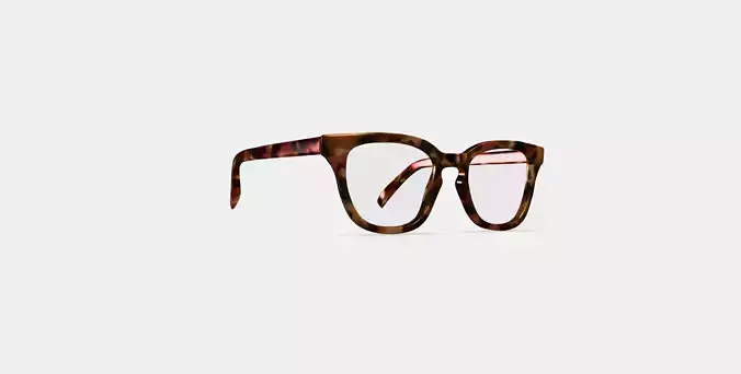 Della Eyeglasses in Acorn Tortoise