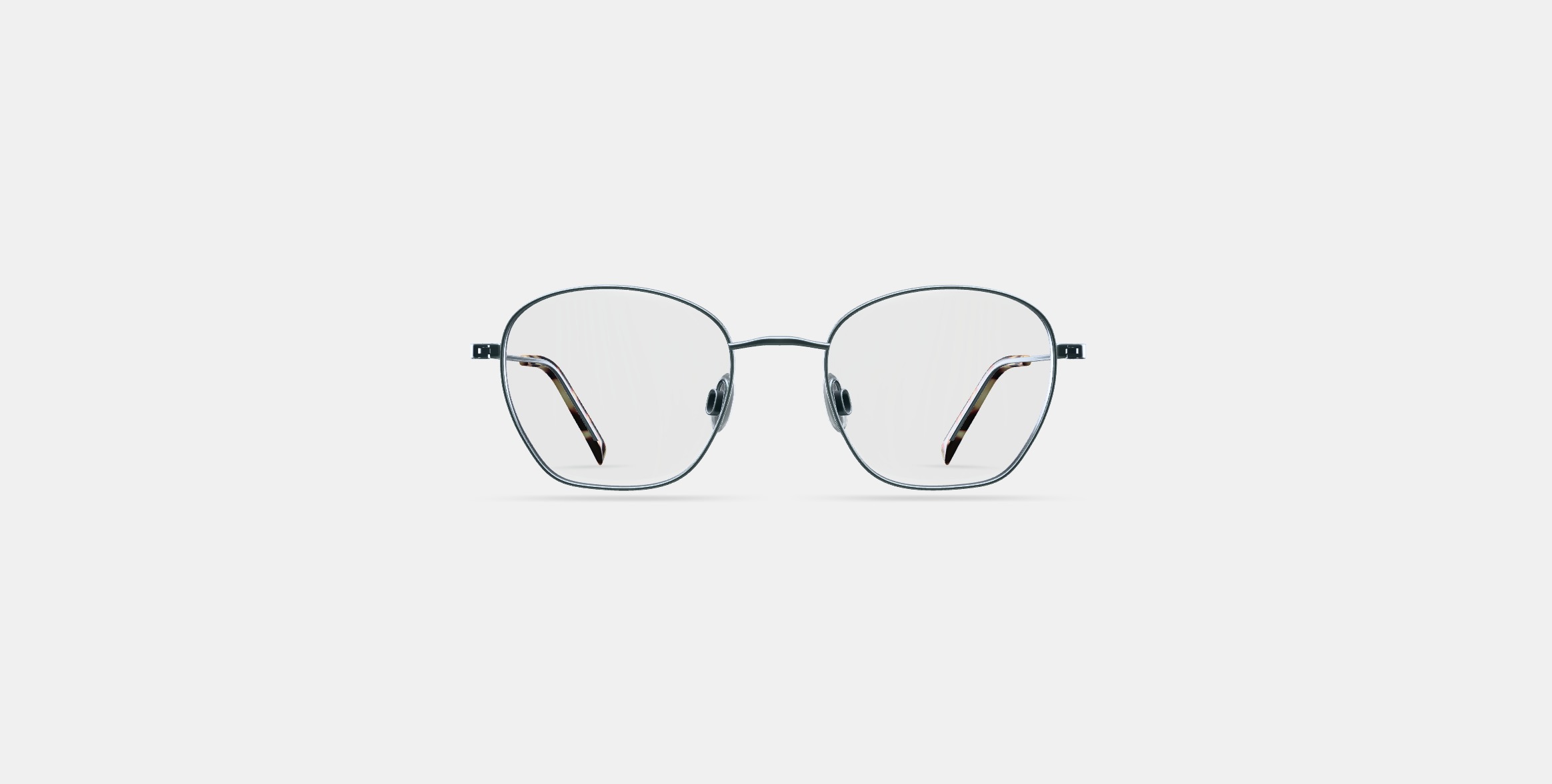 Robbie Eyeglasses in Antique Silver 3D model_10