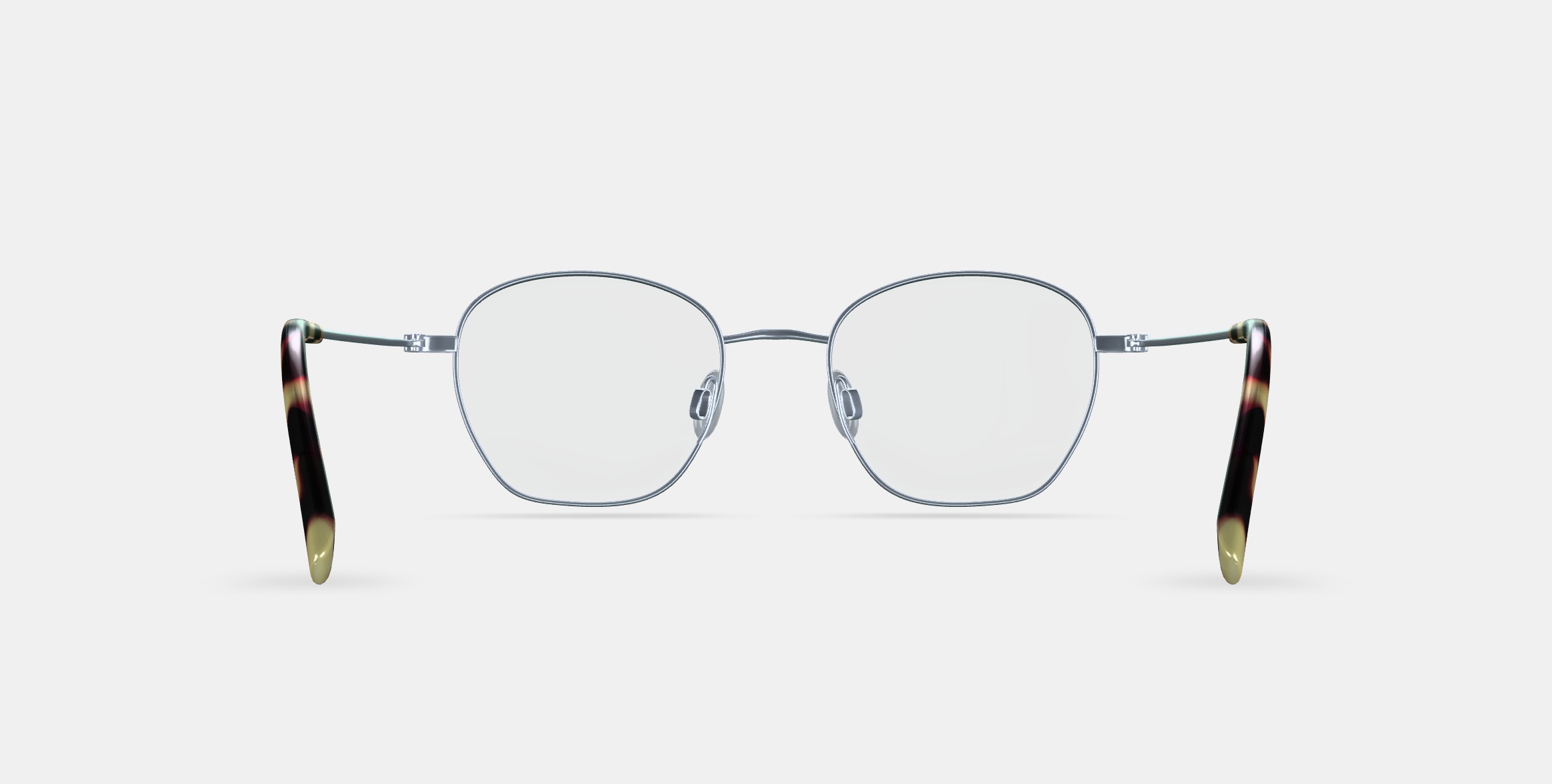 Robbie Eyeglasses in Antique Silver 3D model_15