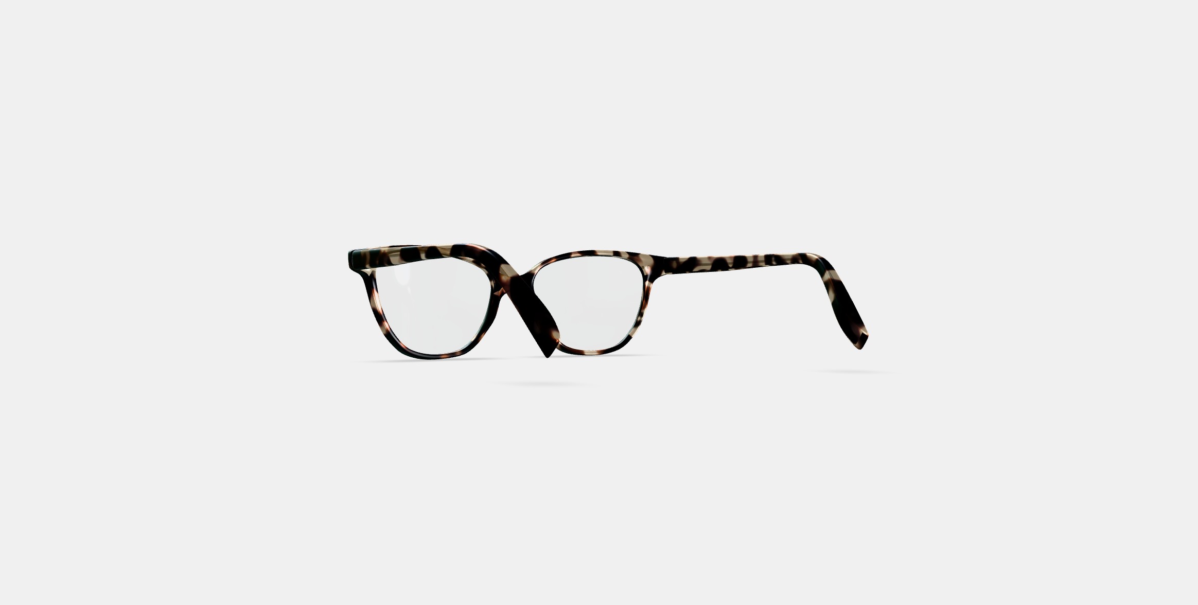 Lydell Eyeglasses in Truffle Tortoise 3D model_16