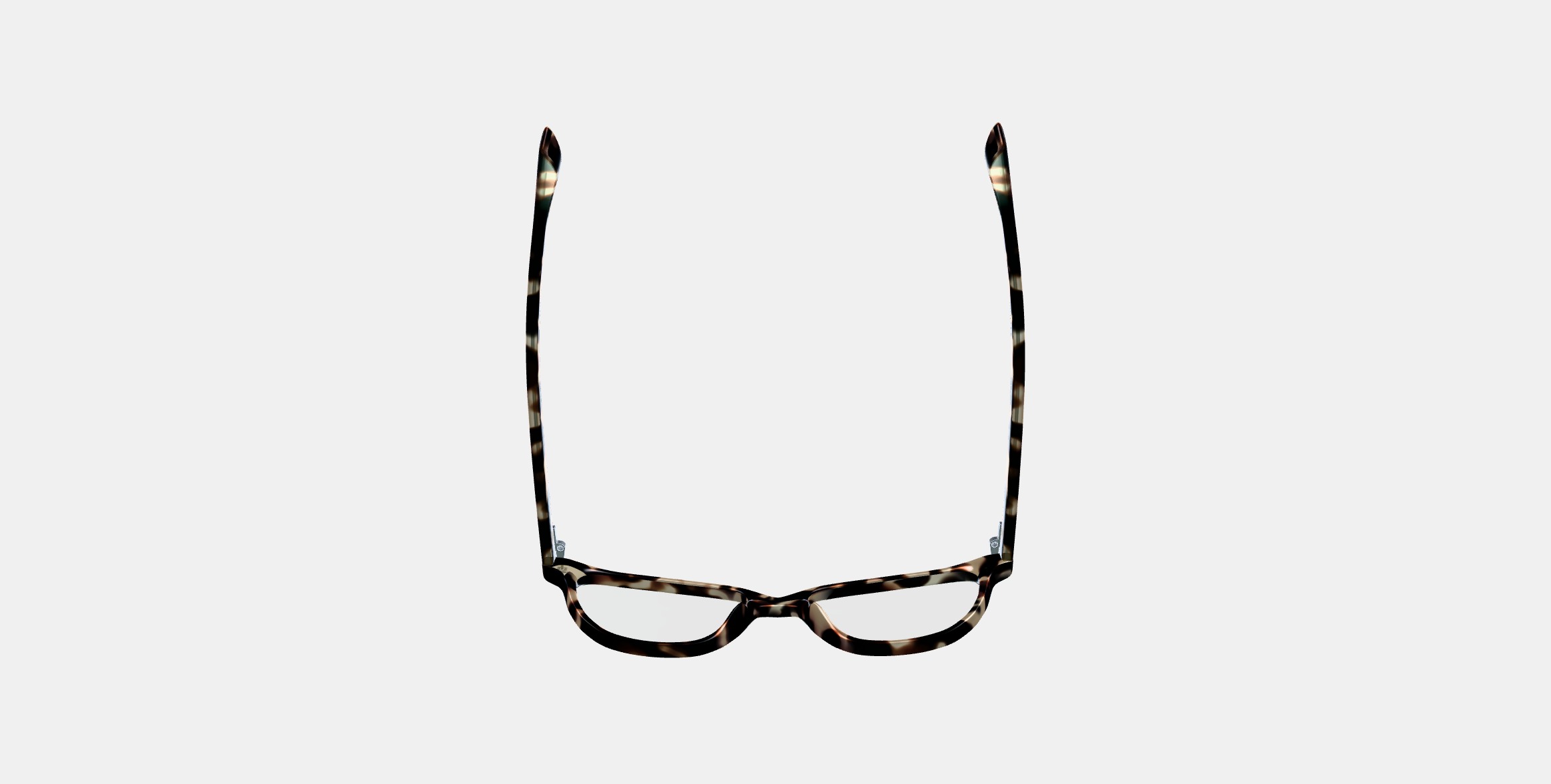 Lydell Eyeglasses in Truffle Tortoise 3D model_7