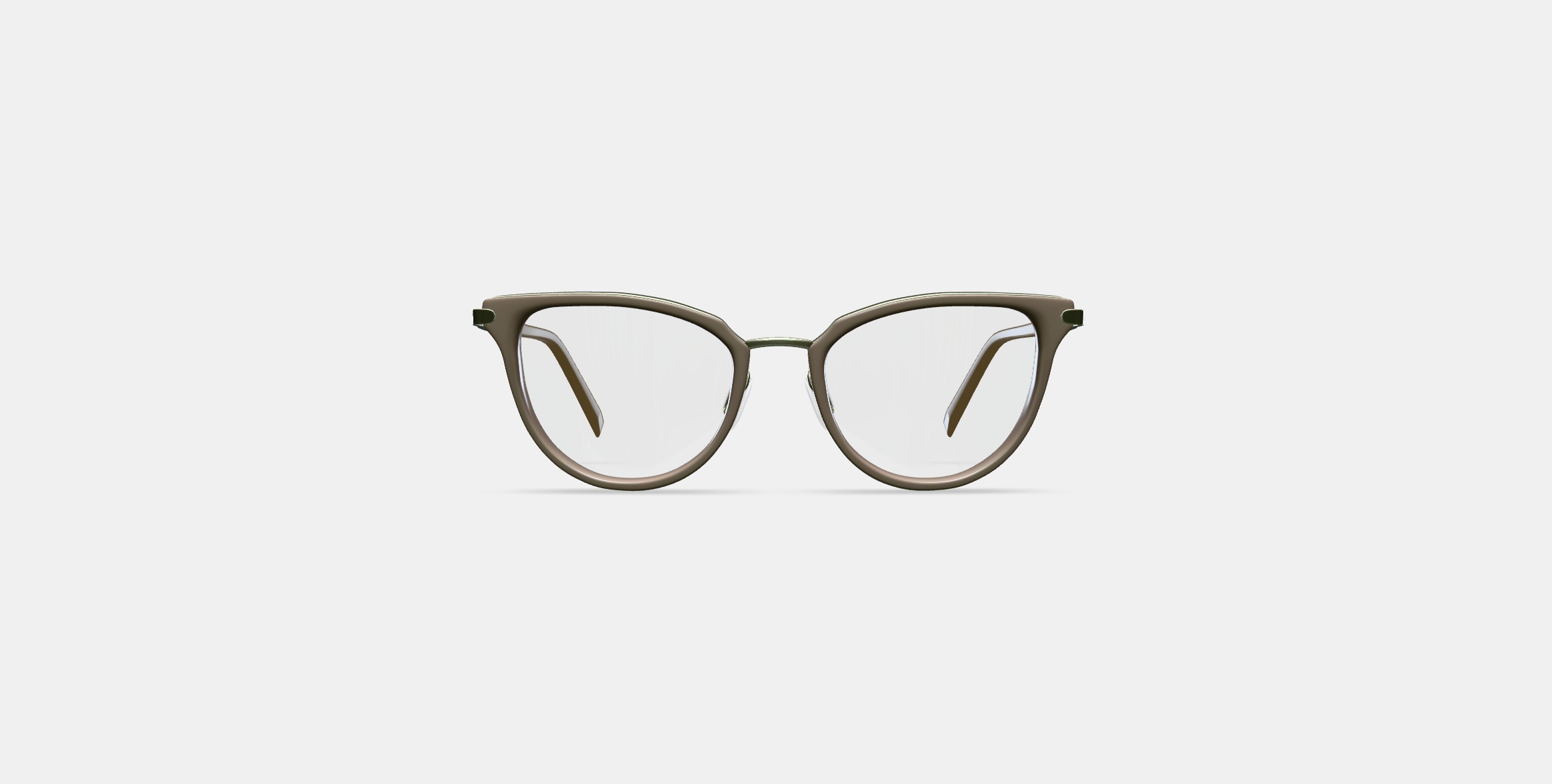 Toula Eyeglasses in Praline with Riesling 3D model_10