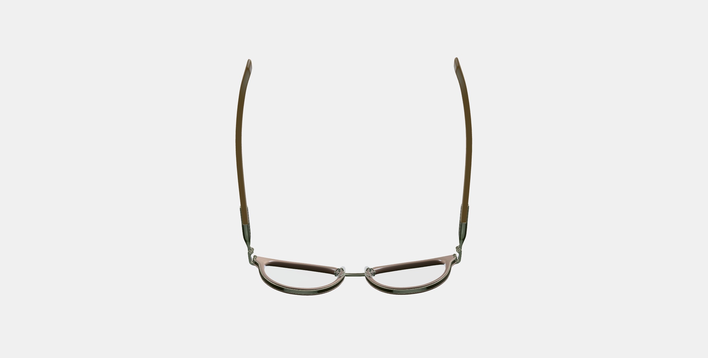 Toula Eyeglasses in Praline with Riesling 3D model_7