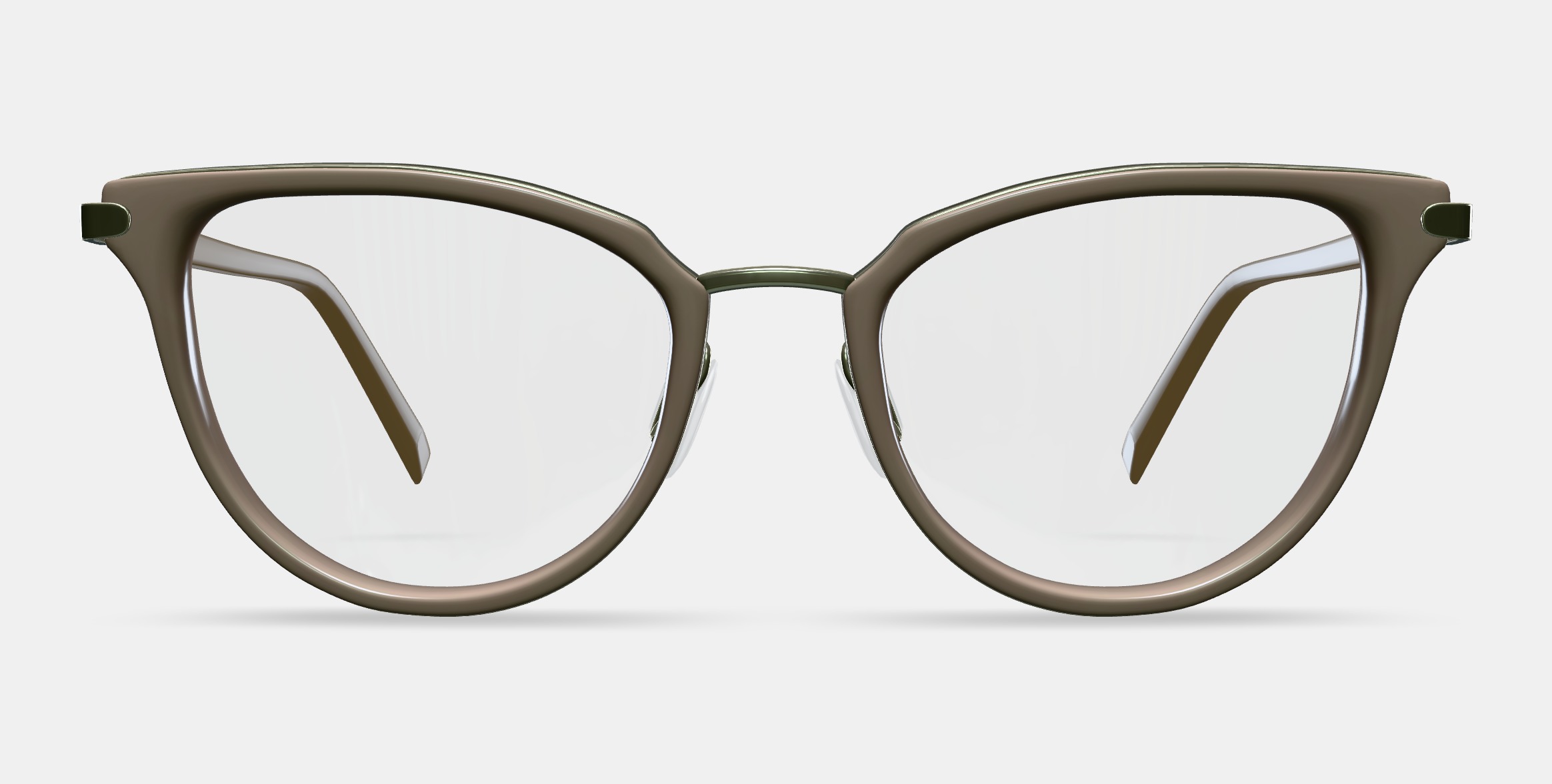 Toula Eyeglasses in Praline with Riesling 3D model_11