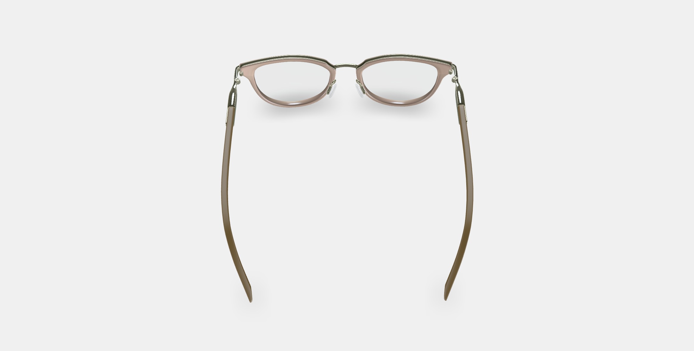 Toula Eyeglasses in Praline with Riesling 3D model_3