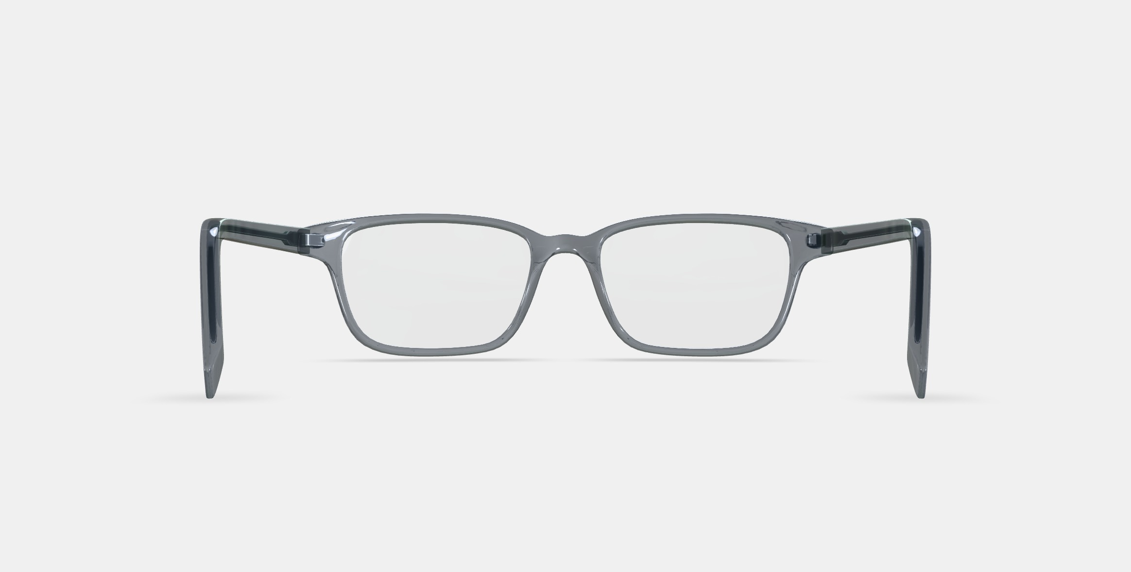 Crane Low Bridge Fit Eyeglasses in Sea Glass Grey 3D model_14
