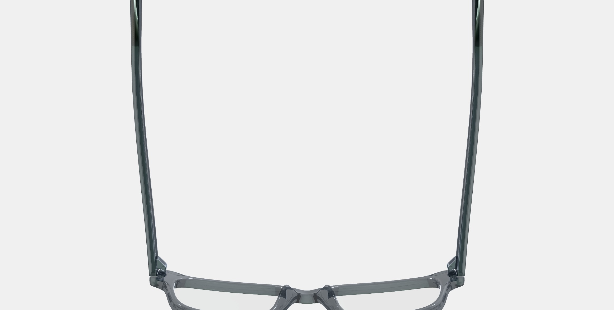 Crane Low Bridge Fit Eyeglasses in Sea Glass Grey 3D model_8