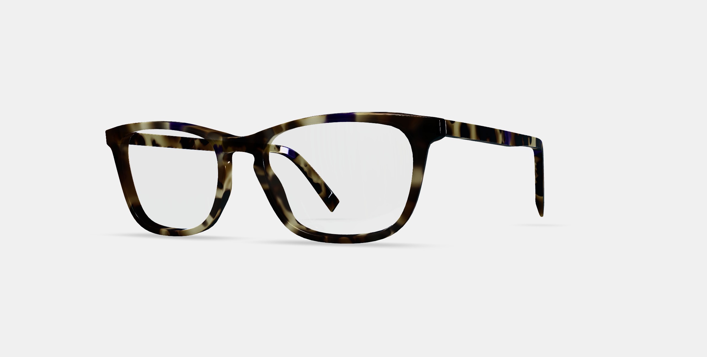 Welty Eyeglasses in Violet Magnolia 3D model_13
