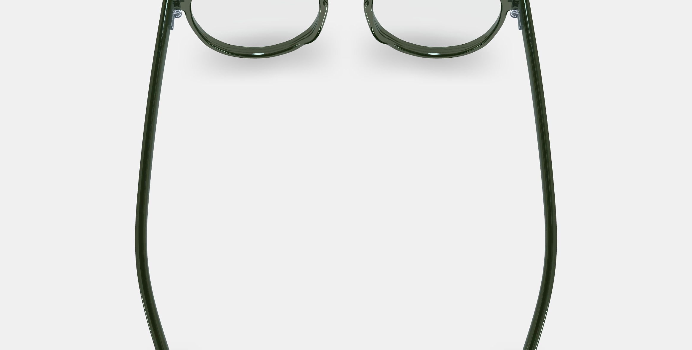 Wright Eyeglasses in Rosemary Crystal 3D model_3