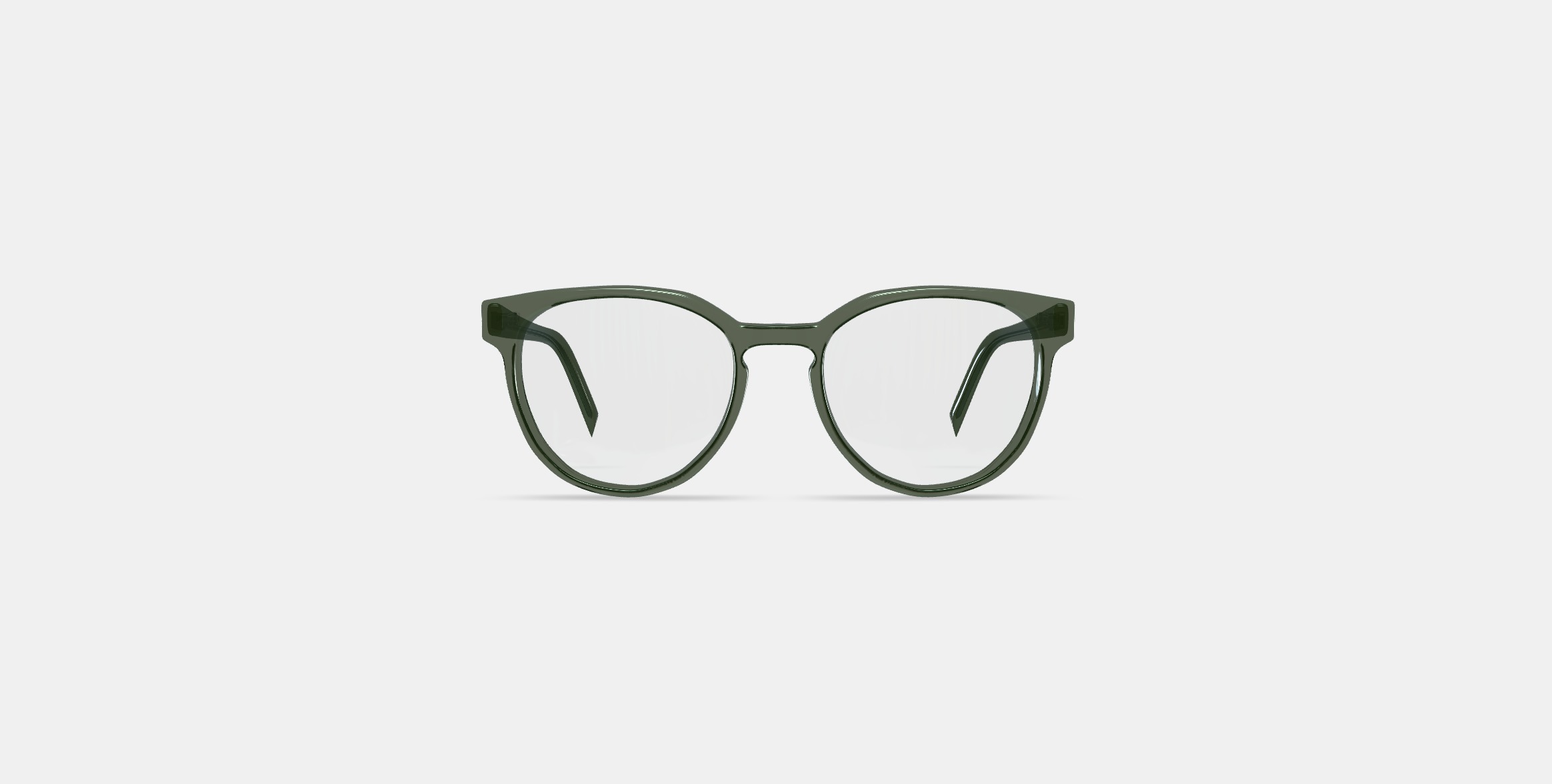 Wright Eyeglasses in Rosemary Crystal 3D model_10
