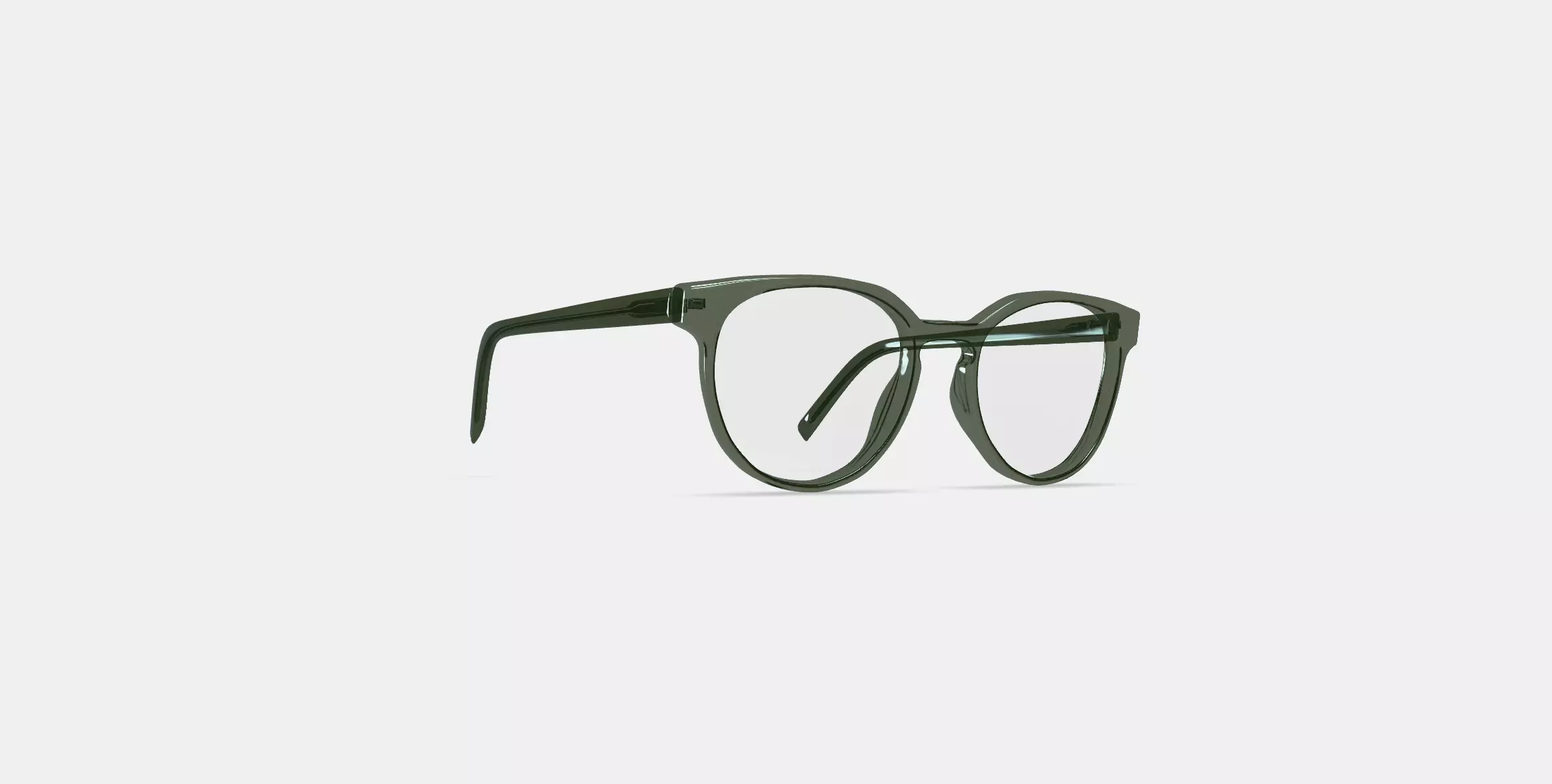 Wright Eyeglasses in Rosemary Crystal 3D model_0