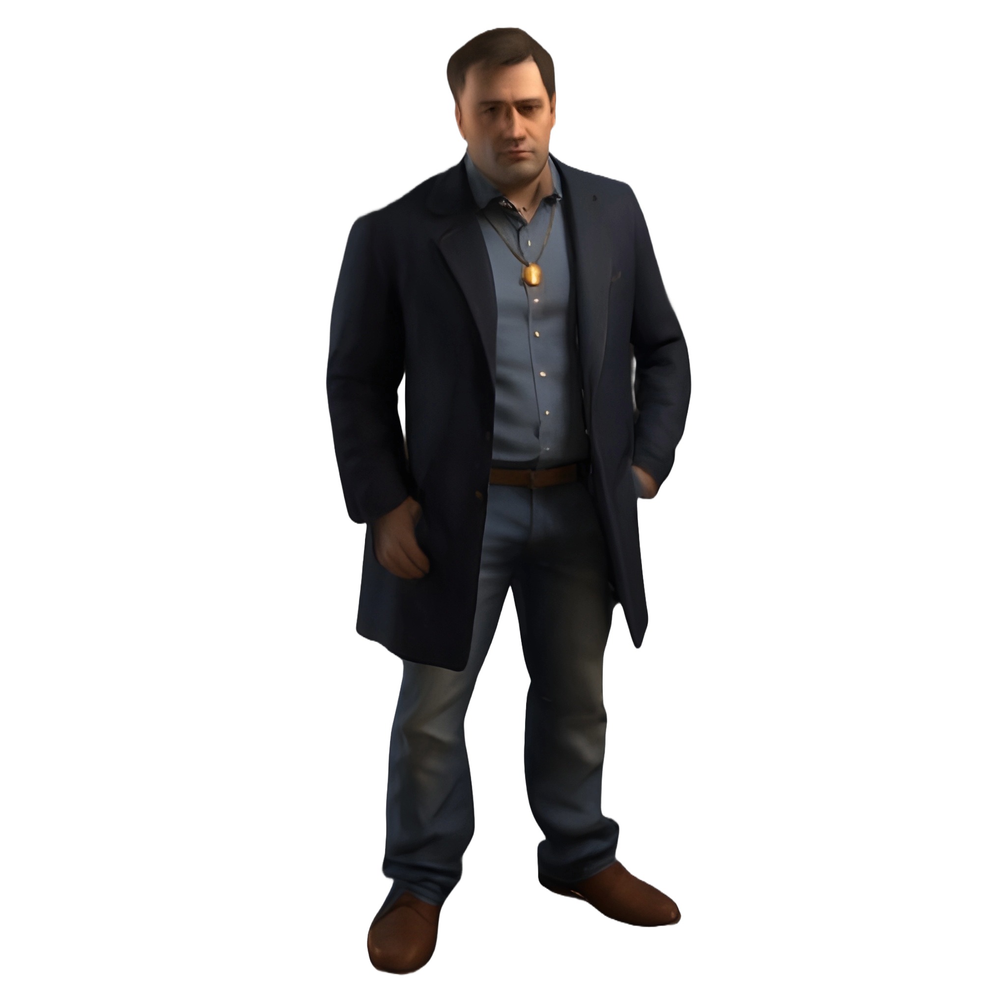 Historical and Fictional Character Set 3D print model_5