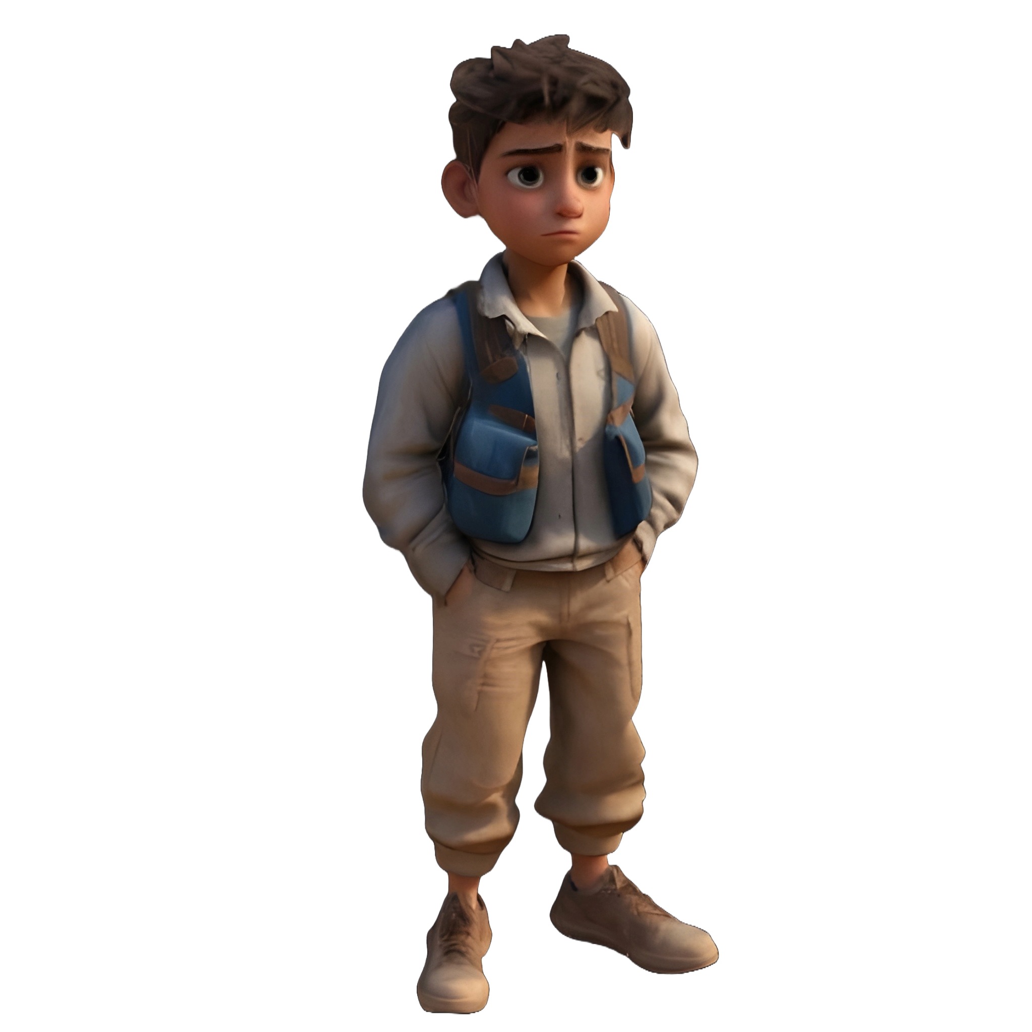 Historical and Fictional Character Set 3D print model_4