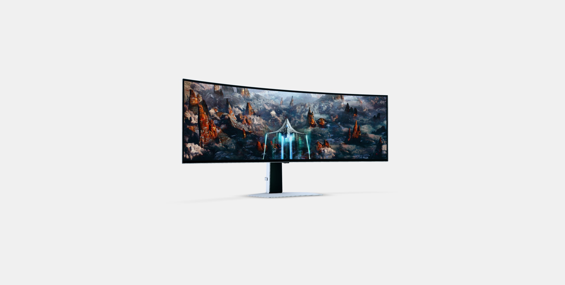 Odyssey Gaming Monitor OLED G9 49 3D model_8