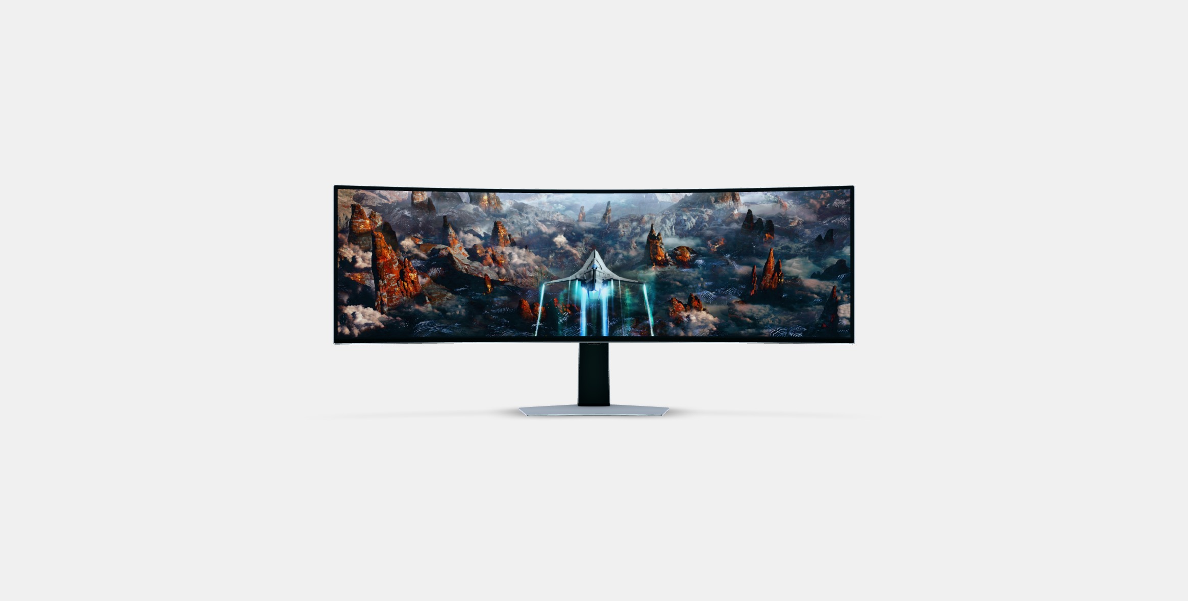 Odyssey Gaming Monitor OLED G9 49 3D model_7