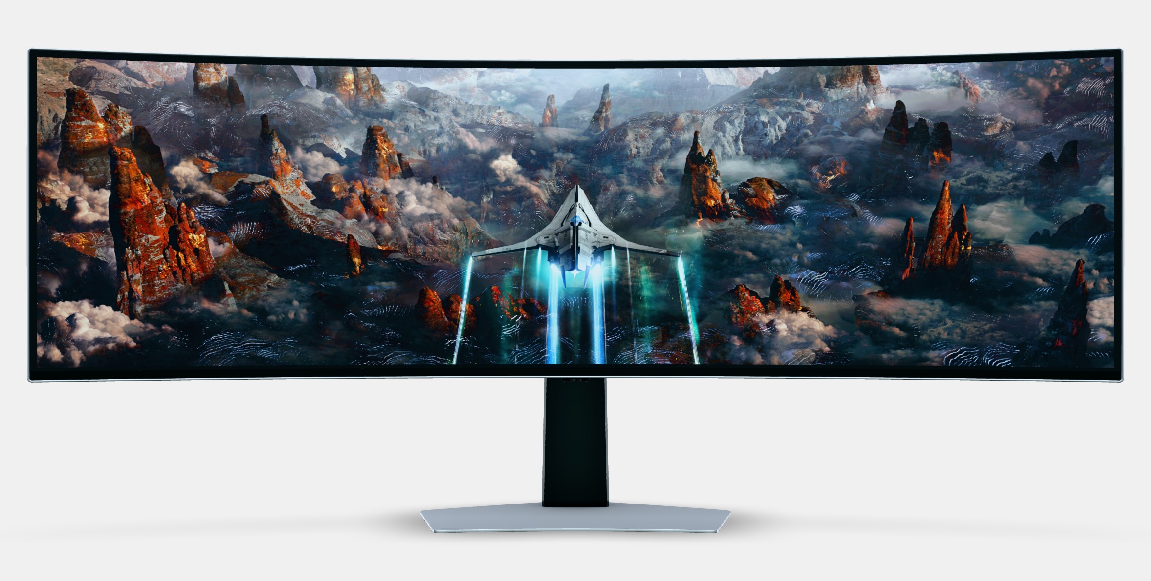 Odyssey Gaming Monitor OLED G9 49 3D model_16