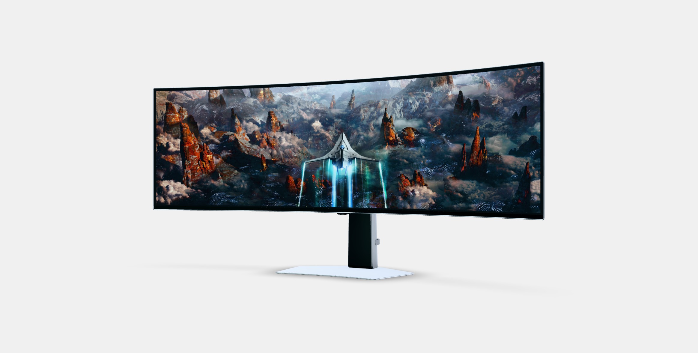 Odyssey Gaming Monitor OLED G9 49 3D model_12