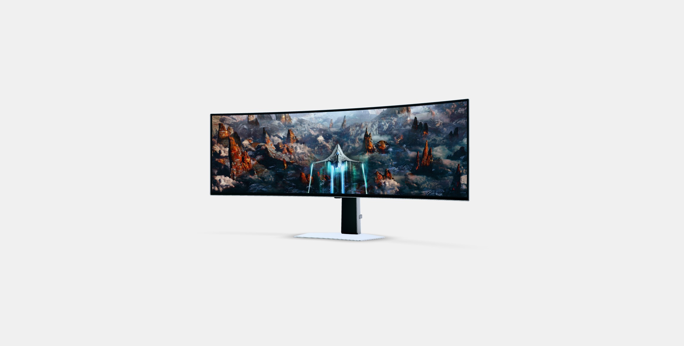 Odyssey Gaming Monitor OLED G9 49 3D model_10