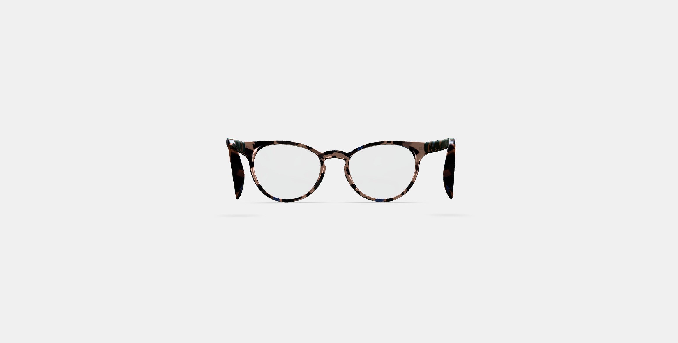 Leila Eyeglasses in Smoky Pearl Tortoise 3D model_14