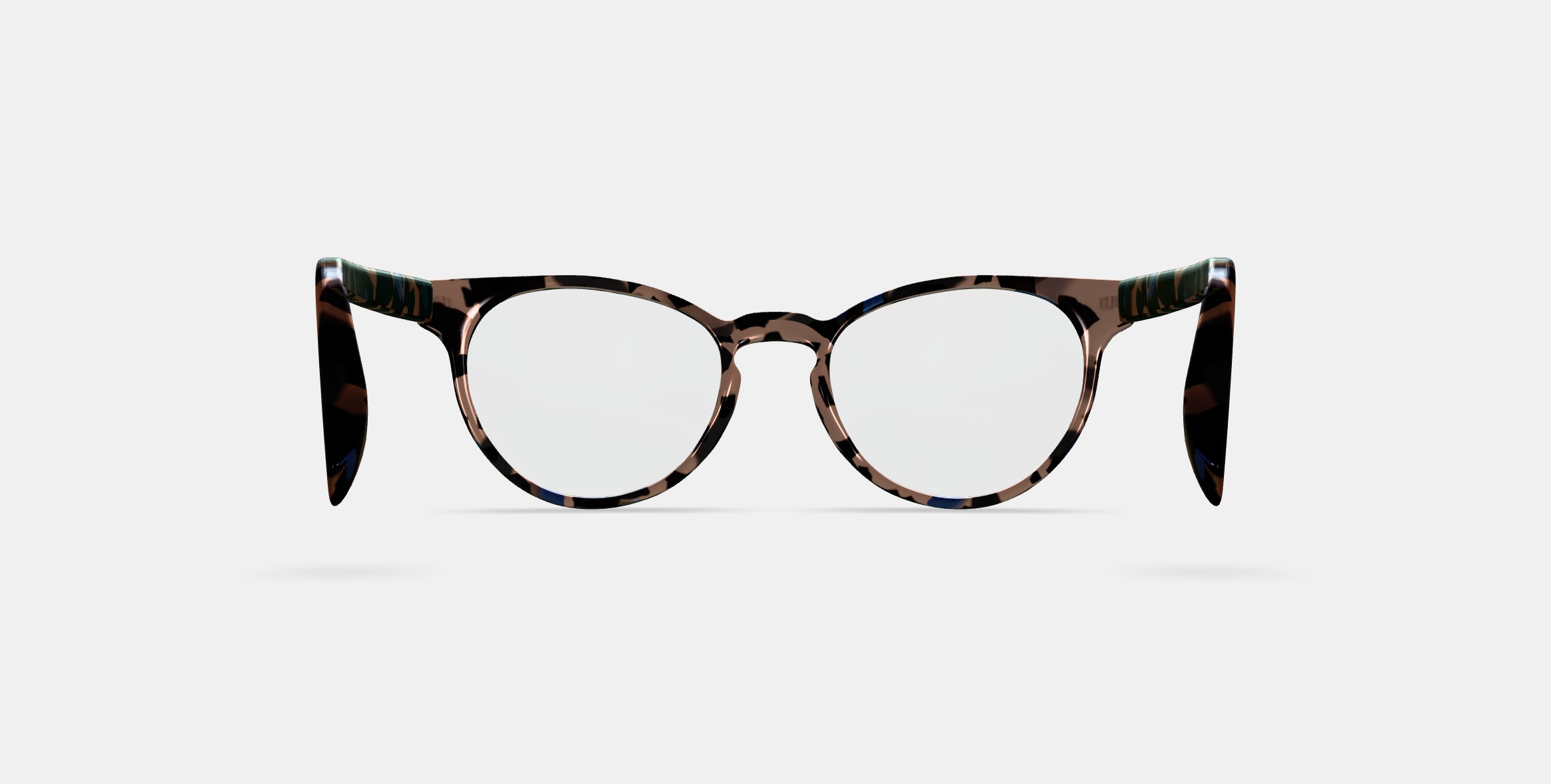 Leila Eyeglasses in Smoky Pearl Tortoise 3D model_15