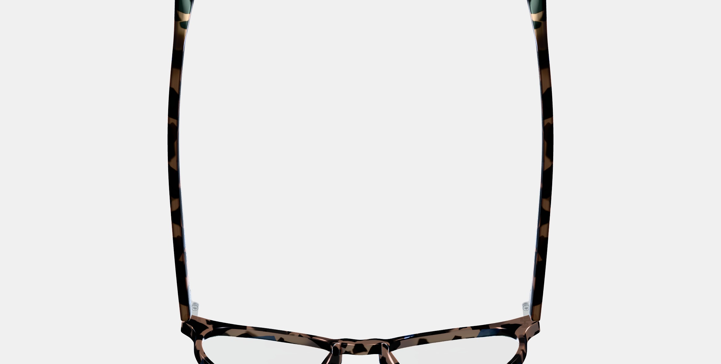Leila Eyeglasses in Smoky Pearl Tortoise 3D model_7