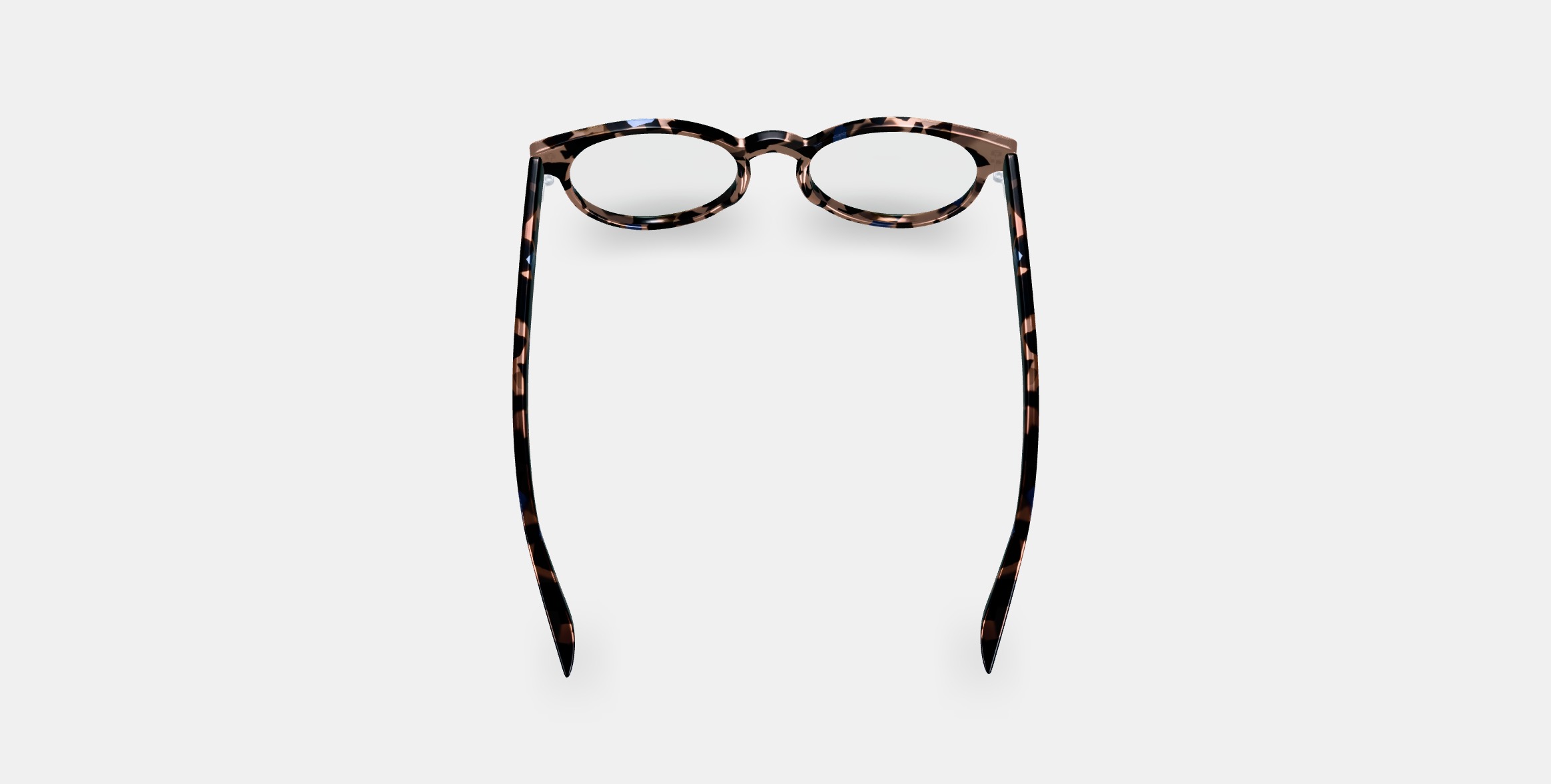 Leila Eyeglasses in Smoky Pearl Tortoise 3D model_3