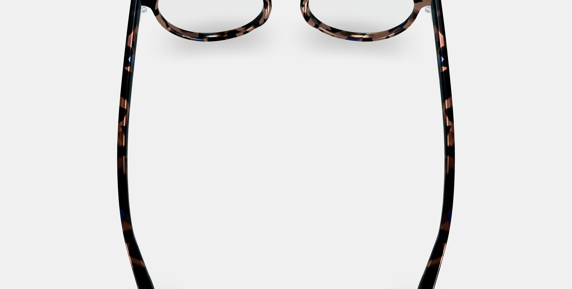 Leila Eyeglasses in Smoky Pearl Tortoise 3D model_5