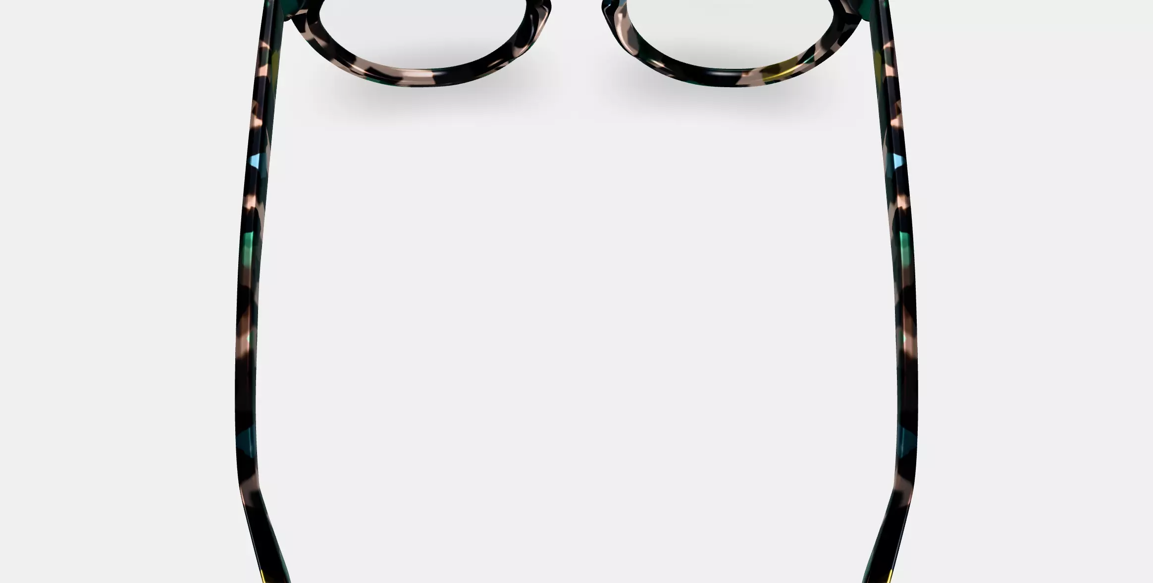 Isla Eyeglasses in Aventurine Tortoise 3D model_0