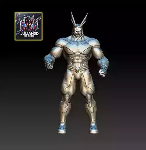 All Might My Hero Academia 3D print model All Might My Hero Academia 3D print model
