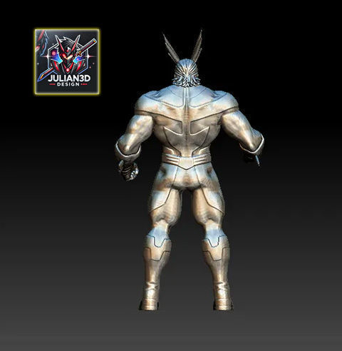 All Might My Hero Academia 3D print model_1