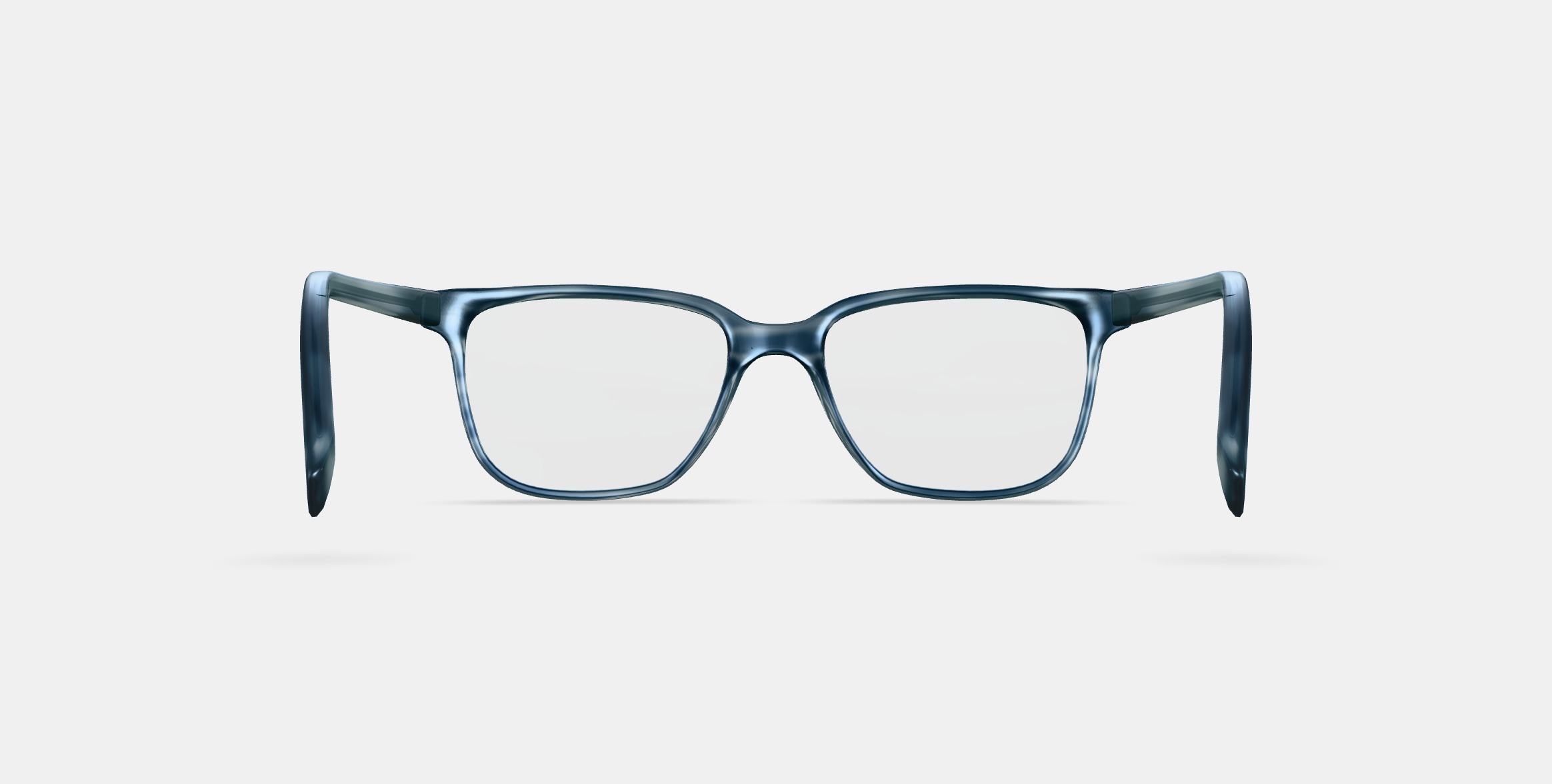 Hayden Eyeglasses in Striped Pacific 3D model_15
