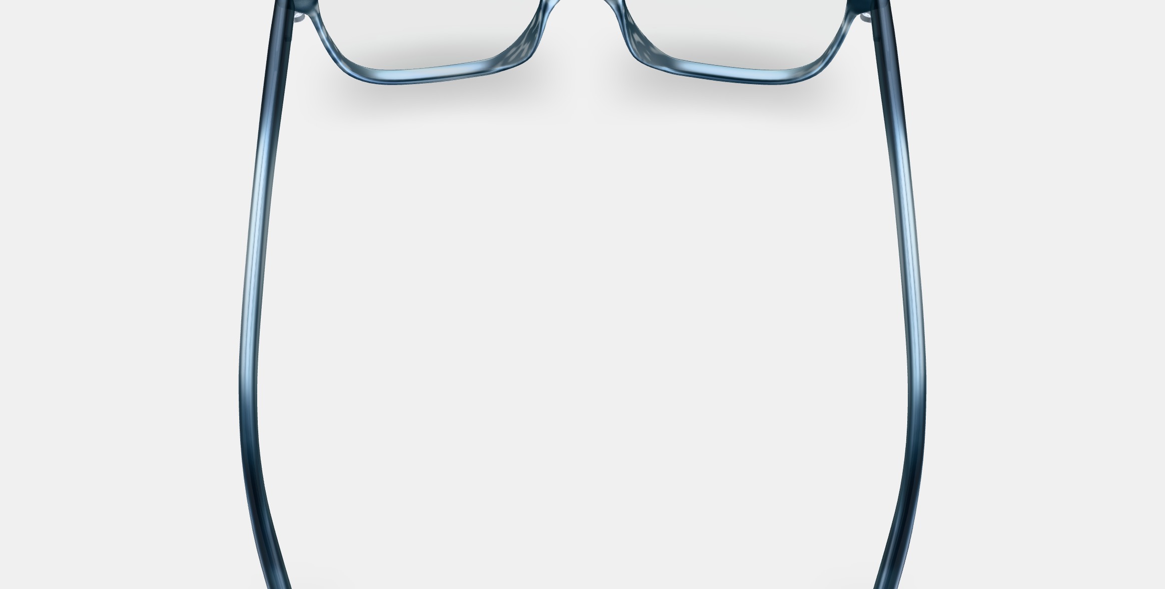 Hayden Eyeglasses in Striped Pacific 3D model_6