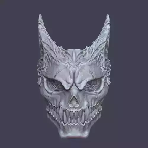 Kaiju No8 Inspired 3D Mask Model 2 Versions